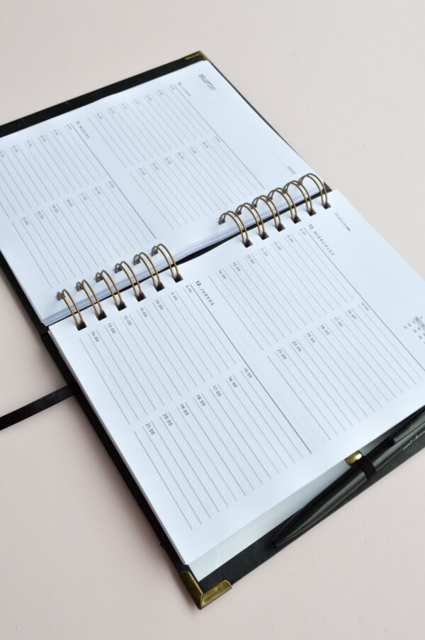AGENDA BRUSH LILA 2025 (Con horarios) - Imagen 5