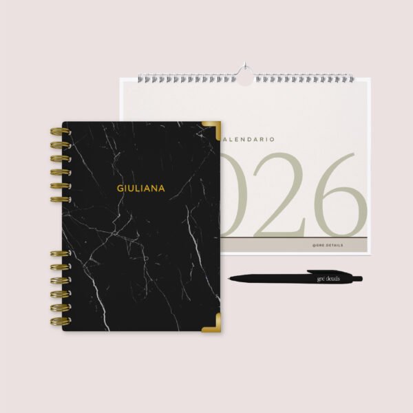 NEGRO - AGENDA + PLANNER