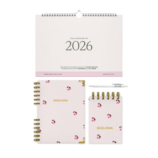 CHERRY - AGENDA + LIBRETA + PLANNER