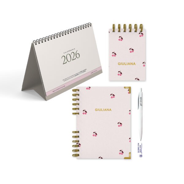 CHERRY - AGENDA + CARPITA + LIBRETA